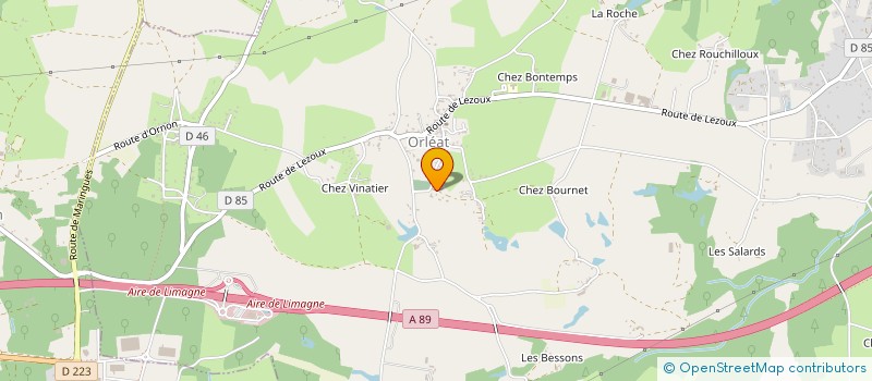 localisation de l'entreprise SCI PERCHE  ORLEAT