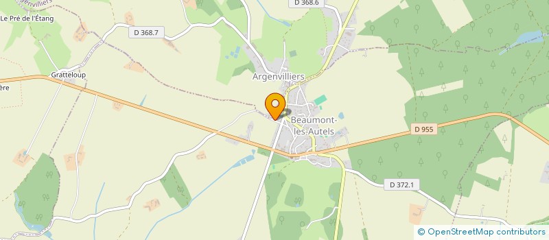localisation de l'entreprise SCI PERCHIMMO à ARGENVILLIERS