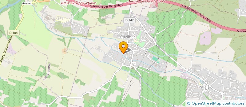 localisation de l'entreprise SCI PERDIGALIERE à CAZILHAC