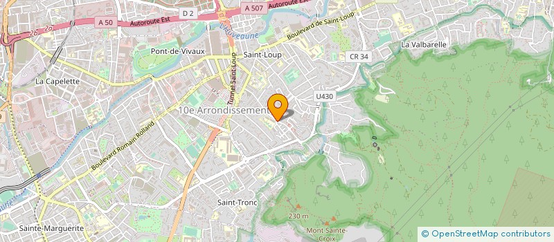 localisation de l'entreprise SCI PERDRIX à MARSEILLE