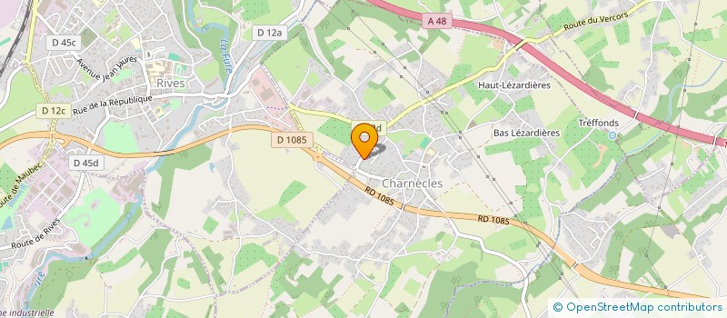 localisation de l'entreprise SCI PERE & FILLES  CHARNECLES