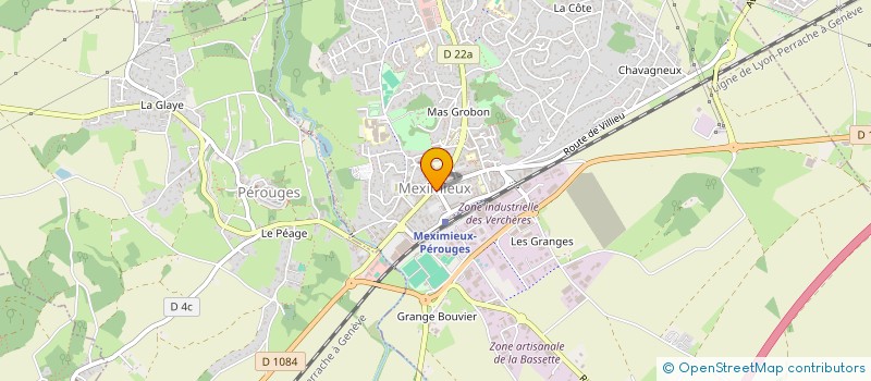 localisation de l'entreprise SCI PERE GRAND 01 à MEXIMIEUX