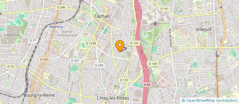 localisation de l'entreprise SCI PEREFILS  CACHAN