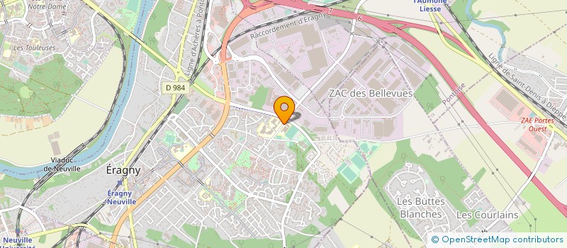 localisation de l'entreprise SCI PEREIRA  ERAGNY