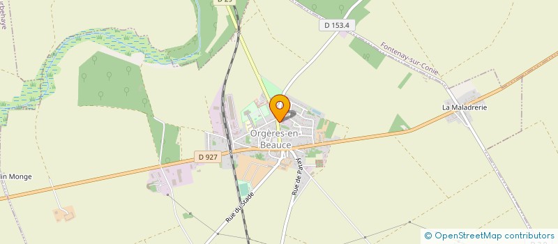 localisation de l'entreprise SCI PEREIRA à ORGERES-EN-BEAUCE