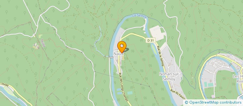 localisation de l'entreprise SCI PEREIRA  THILAY