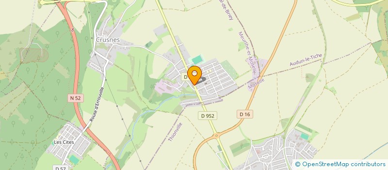 localisation de l'entreprise SCI PEREIRA  CRUSNES