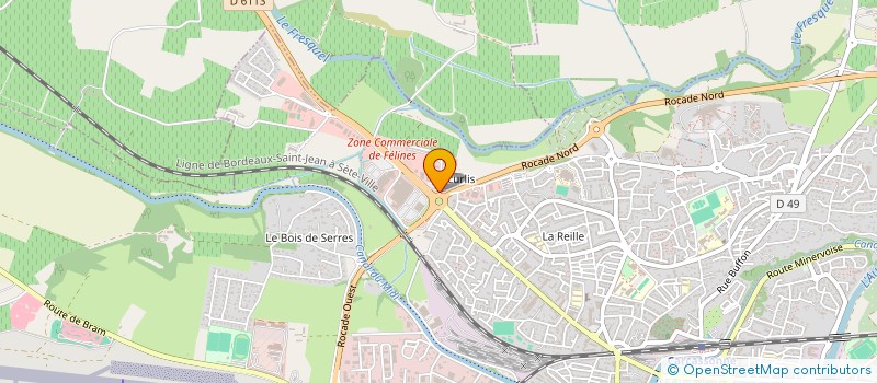 localisation de l'entreprise SCI PEREIRA & FILS à CARCASSONNE