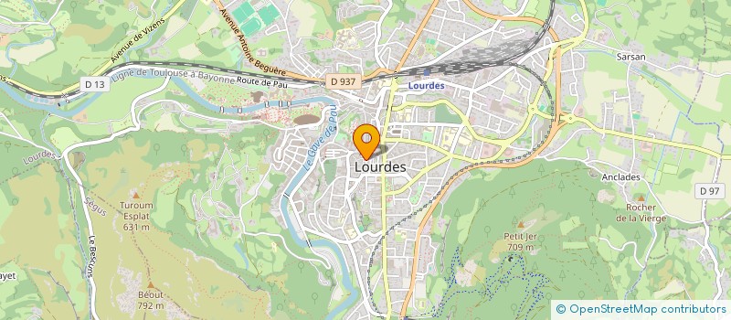 localisation de l'entreprise SCI PEREIRA LIMA  LOURDES