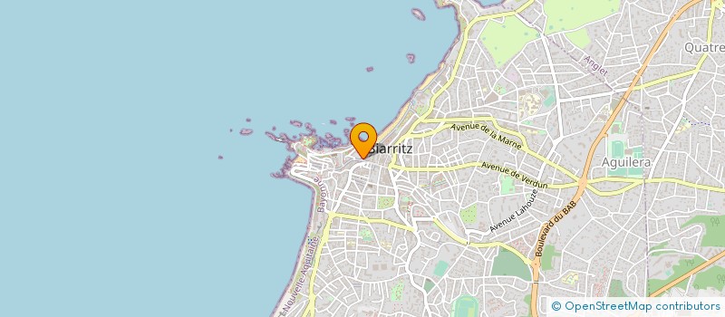 localisation de l'entreprise SCI PEREYRE WASSNER  BIARRITZ