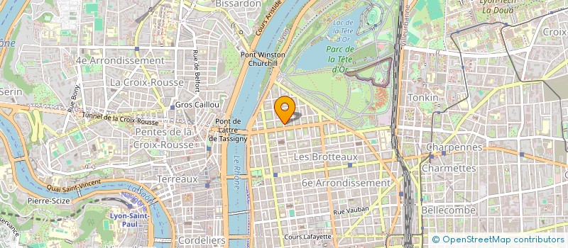 localisation de l'entreprise SCI PEREZ  LYON