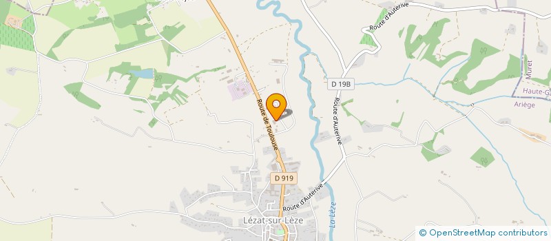 localisation de l'entreprise SCI PEREZ à LEZAT-SUR-LEZE
