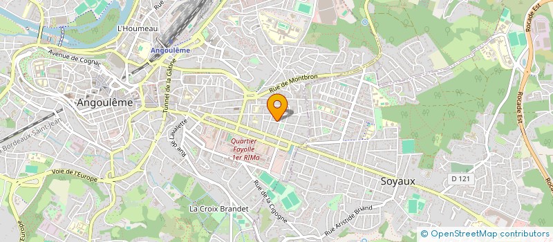 localisation de l'entreprise SCI PEREZ à ANGOULEME