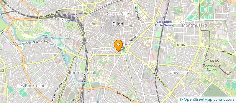 localisation de l'entreprise SCI PEREZ AGUILERA 2 à DIJON