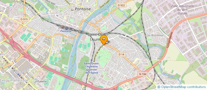 localisation de l'entreprise SCI PERF à SAINT-OUEN-L'AUMONE