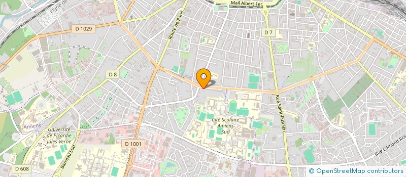 localisation de l'entreprise SCI PERFECT BIRDIE à AMIENS