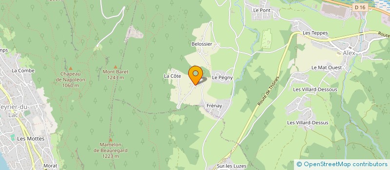 localisation de l'entreprise SCI PERFECT DAY  ALEX