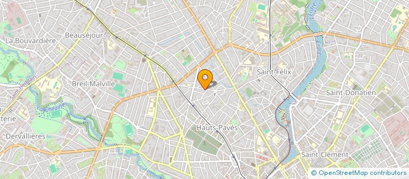 localisation de l'entreprise SCI PERFORMANCE  NANTES