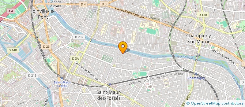 localisation de l'entreprise SCI PERGOLAS à SAINT-MAUR-DES-FOSSES