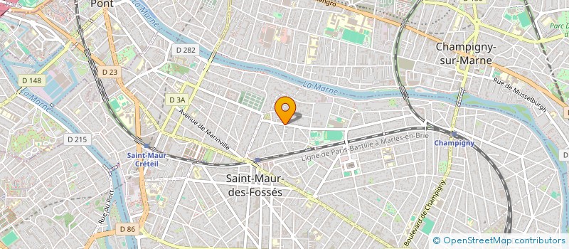 localisation de l'entreprise SCI PERI-BROSSOLETTE à SAINT-MAUR-DES-FOSSES