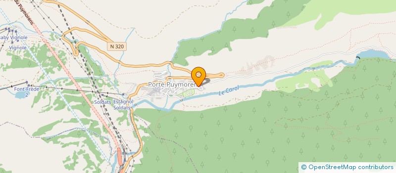 localisation de l'entreprise SCI PERIC O'LOSSO  PORTE-PUYMORENS