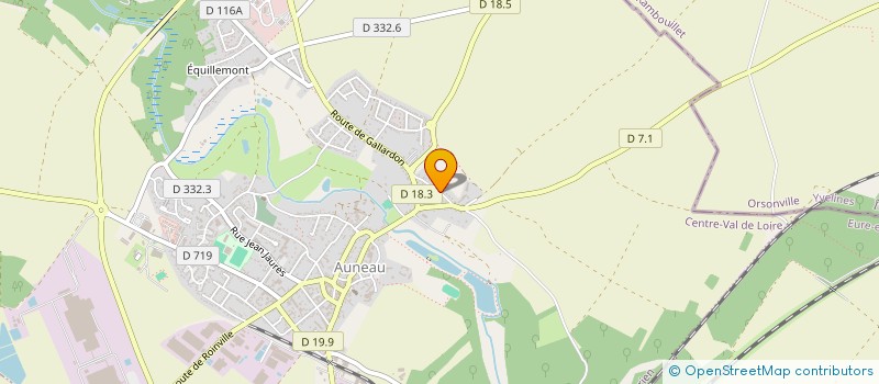 localisation de l'entreprise SCI PERICAT SEGOT à AUNEAU-BLEURY-SAINT-SYMPHORIEN