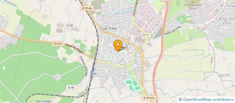 localisation de l'entreprise SCI PERICO  ELNE