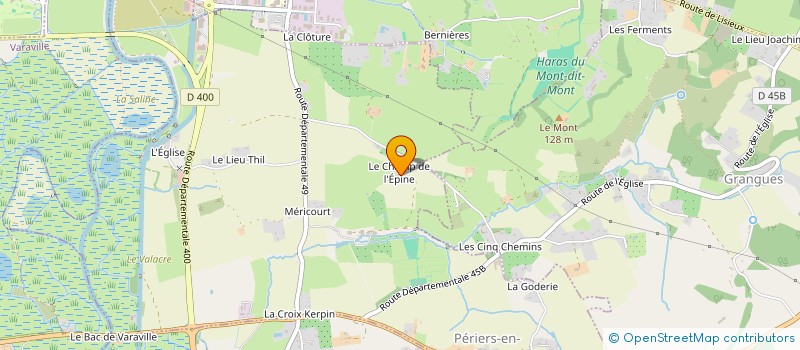 localisation de l'entreprise SCI PERIEGEOISE  PERIERS-EN-AUGE