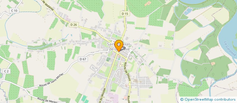 localisation de l'entreprise SCI PERIES  SAINT-NICOLAS-DE-LA-GRAVE