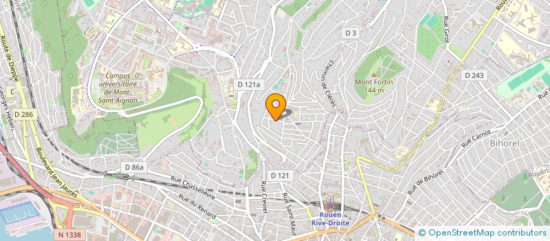 localisation de l'entreprise SCI PERIGNON  MONT-SAINT-AIGNAN