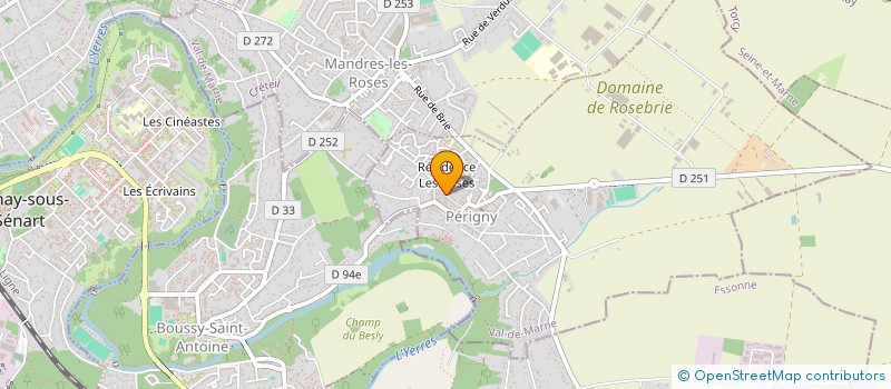 localisation de l'entreprise SCI PERIGNY  PERIGNY