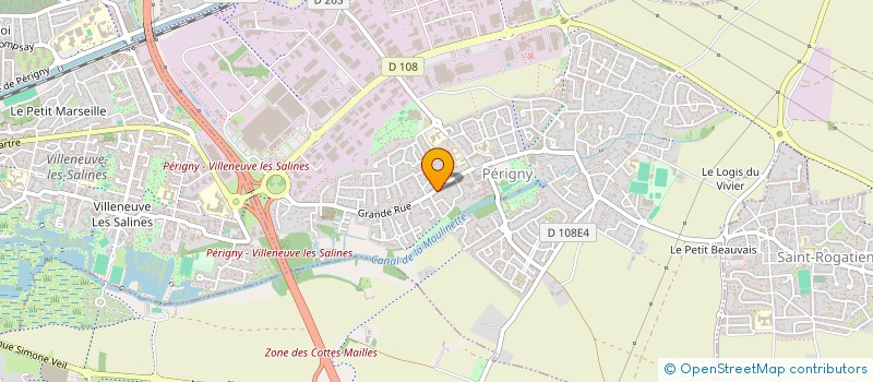 localisation de l'entreprise SCI PERIGNY S CITY  PERIGNY