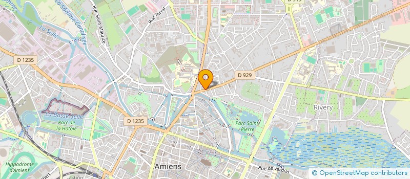 localisation de l'entreprise SCI PERIGORD  AMIENS