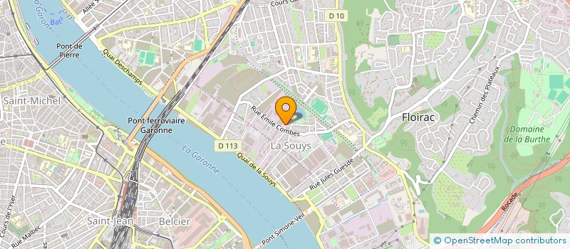 localisation de l'entreprise SCI PERIGORD SAINTONGE  FLOIRAC