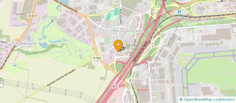 localisation de l'entreprise SCI PERIGROUP  ROISSY-EN-FRANCE