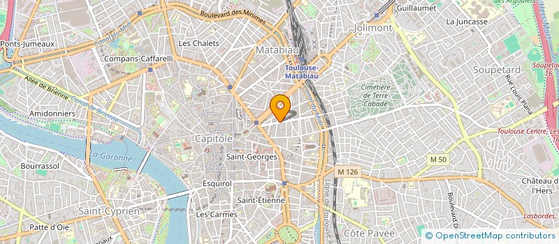 localisation de l'entreprise SCI PERIMED à TOULOUSE