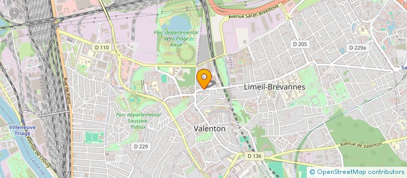 localisation de l'entreprise SCI PERIMEHA à VALENTON