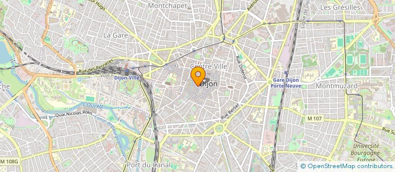 localisation de l'entreprise SCI PERIMETRE  DIJON