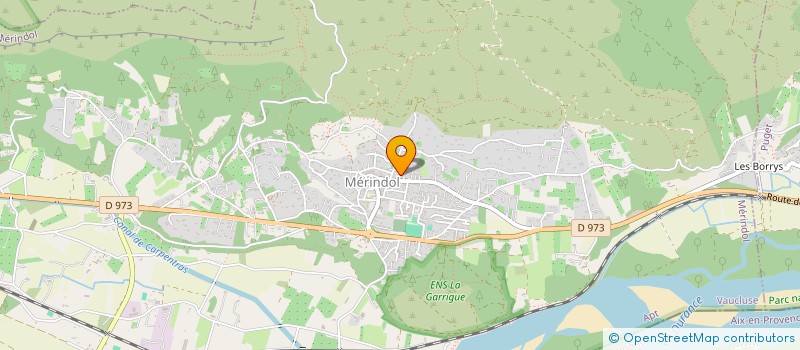 localisation de l'entreprise SCI PERIN  MERINDOL