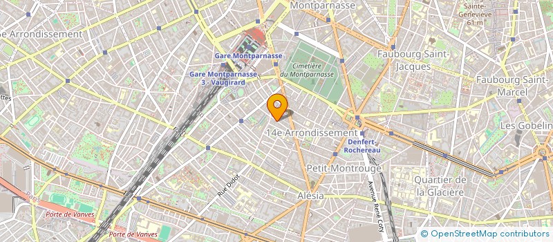 localisation de l'entreprise SCI PERIRA-MONNERET IMMO  PARIS