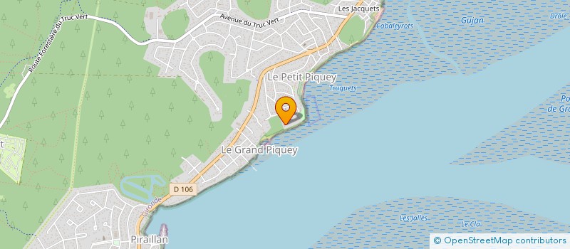 localisation de l'entreprise SCI PERL à LEGE-CAP-FERRET