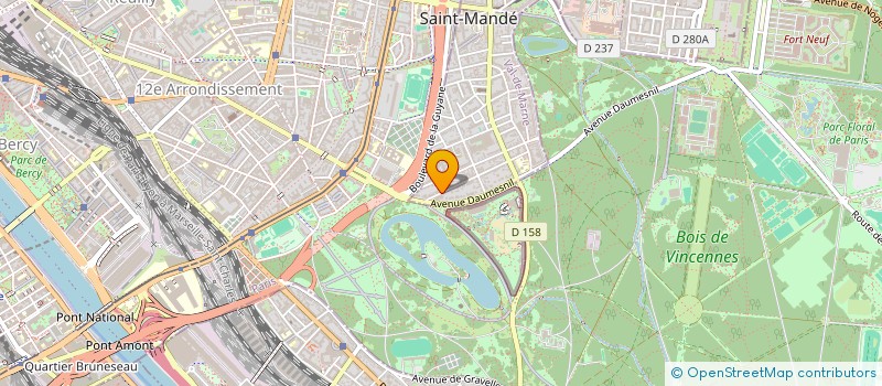 localisation de l'entreprise SCI PERLA DAYROY à SAINT-MANDE