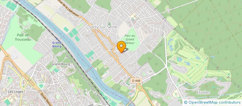 localisation de l'entreprise SCI PERLARIS à SOISY-SUR-SEINE