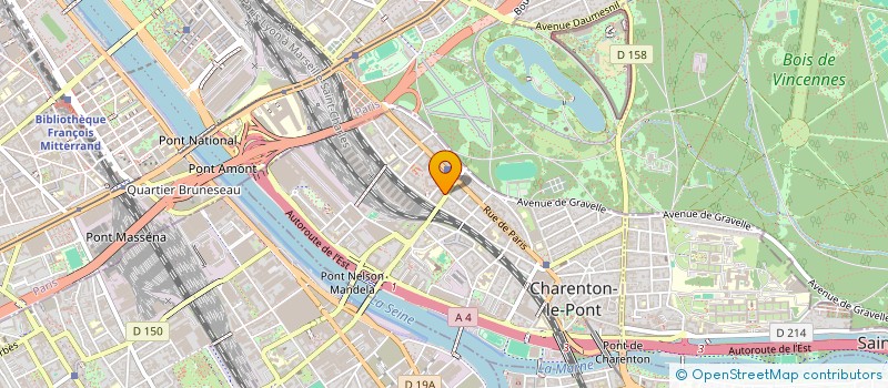 localisation de l'entreprise SCI PERLE  CHARENTON-LE-PONT