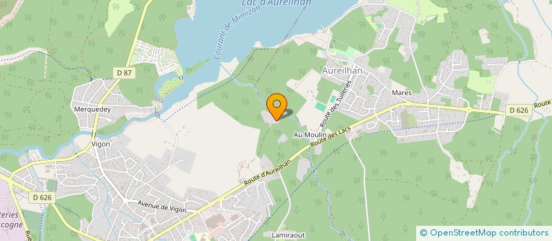 localisation de l'entreprise SCI PERLE  MIMIZAN