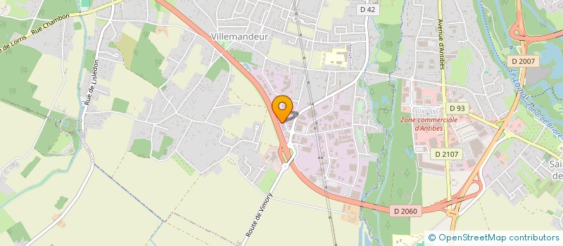 localisation de l'entreprise SCI PERLE CHANTEMERLE  VILLEMANDEUR