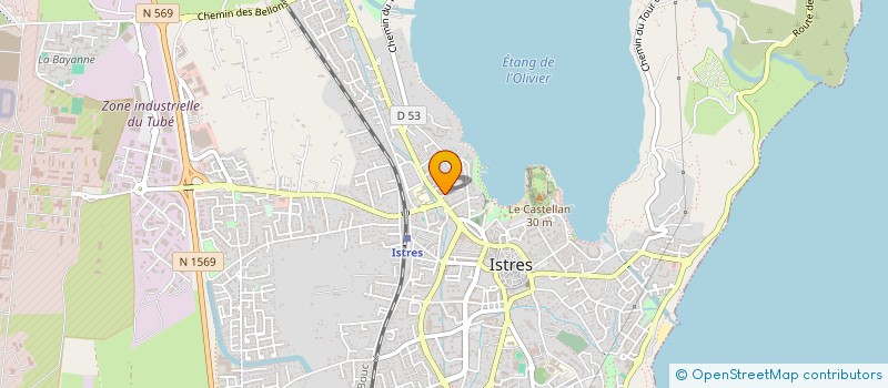localisation de l'entreprise SCI PERLE D'ESPRIT  ISTRES