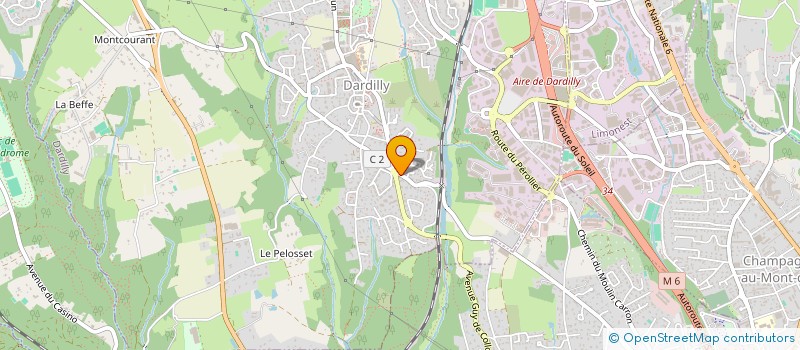 localisation de l'entreprise SCI PERLES DE LOUIS  DARDILLY