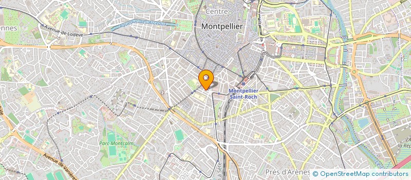 localisation de l'entreprise SCI PERLI à MONTPELLIER