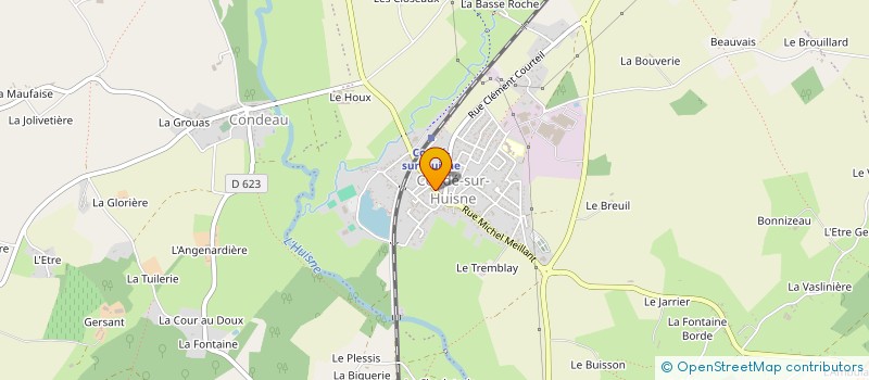 localisation de l'entreprise SCI PERLO à SABLONS-SUR-HUISNE